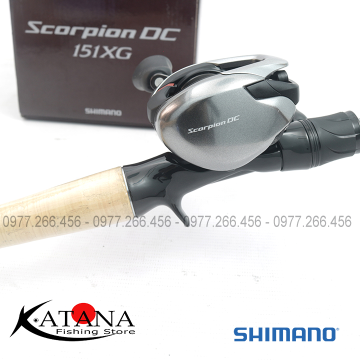 Máy Câu Ngang Shimano Scorpion DC 151XG