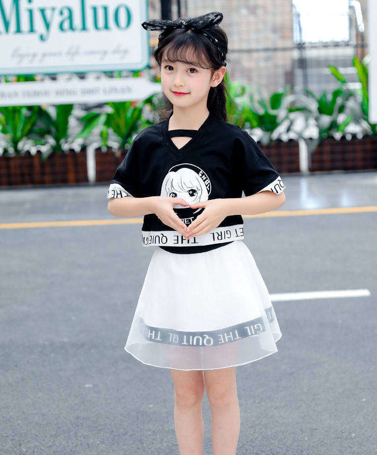 Angugu Children's Fashion 2PCS（Blouses+Pants）High Quality Korean Style Pants  for Kids Girl Casual Clothes 3 To 4 To 5 To 6 To 7 To 8 To 9 To 10 To 11 To  12