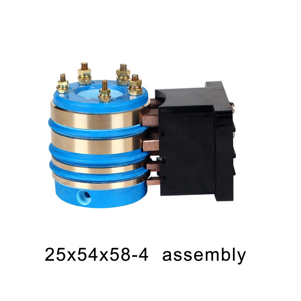 1 Set 2/4Way Collectors Slip Ring Assembly 20Mm 25Mm Shaft Dia