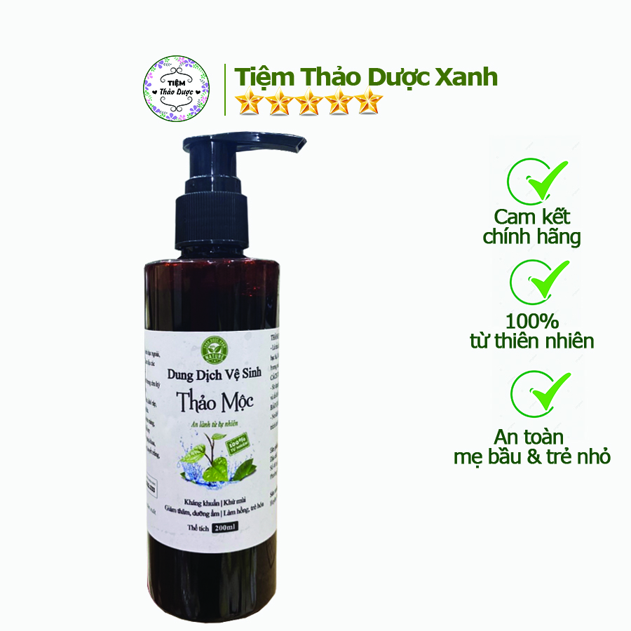 Dung Dịch Vệ Sinh Thảo Mộc Handmade 200ml