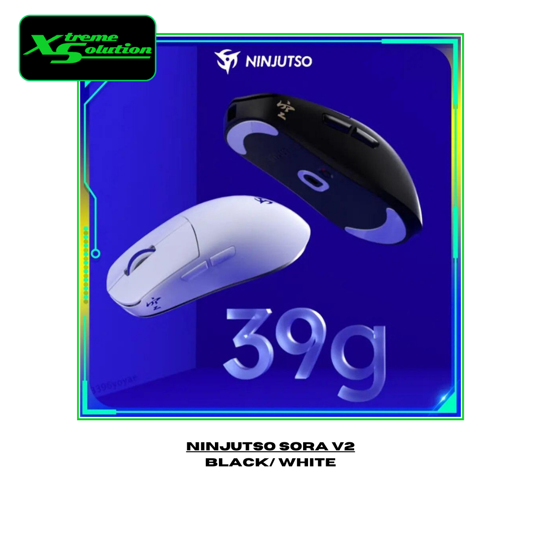 Ninjutso sora v2 Ninjutso Sora V2 Wireless Gaming Mouse Black