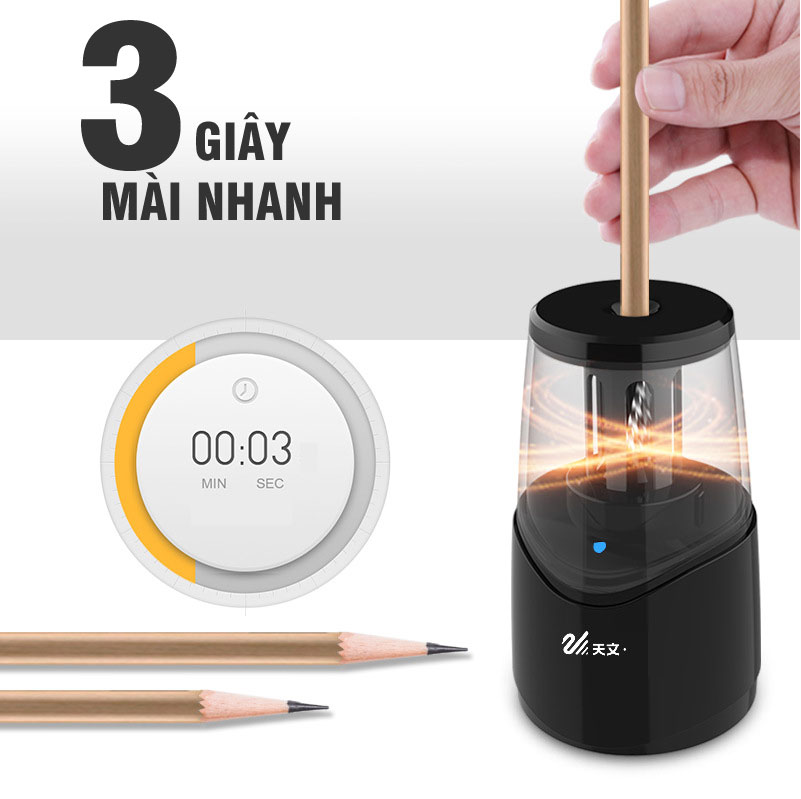 Máy Gọt Bút Chì Cao Cấp Tenwin [ Lưỡi tiện siêu bền ]