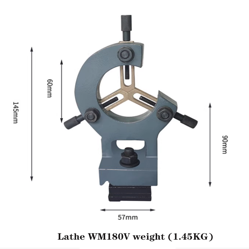 Wm180v wm210v mini máy tiện trung tâm khung công cụ chủ hộ gia đình ổn định chế biến gỗ kim loại máy tiện khung phụ kiện công cụ