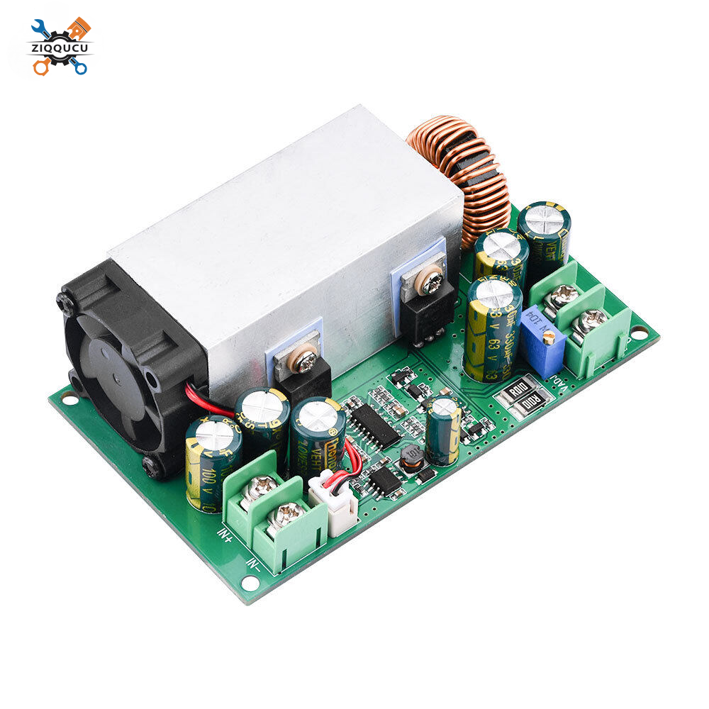 diymore slope DC-DC Buck Converter Step Down Module DC 12V-75V to 5-48V 25A Adjustable Voltage Step Down Converter
