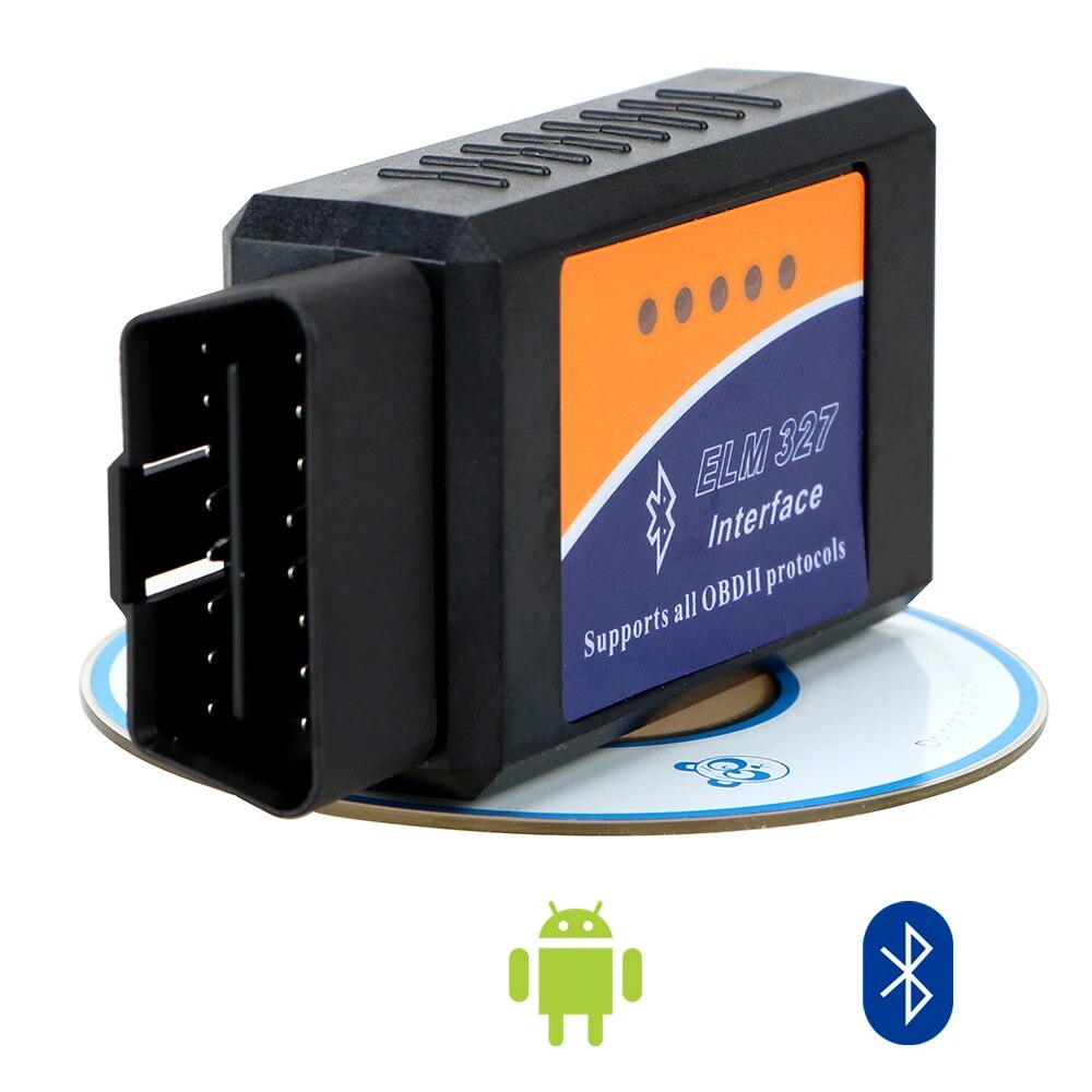 【original】 Bluetooth Elm327 Obdii Auto Diagnostic Tool Elm327 V2.1 Obd2 Code Reader For Obd2 Car Diagnostic Tool Scanner
