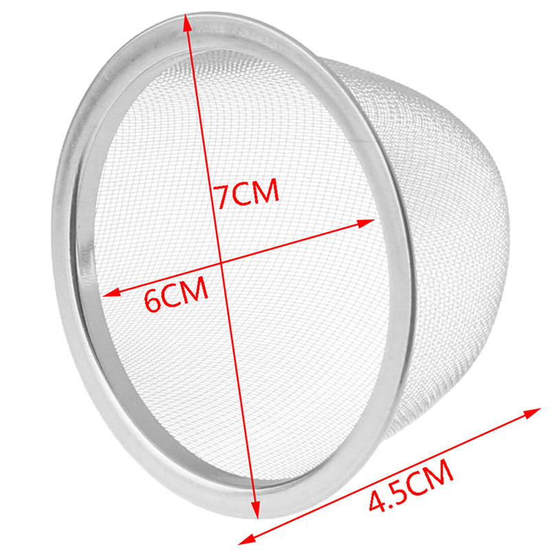 💖🎈🎈 Reusable Stainless Steel Mesh Tea Infuser Strainer Teapot Tea Leaf Spice Filter