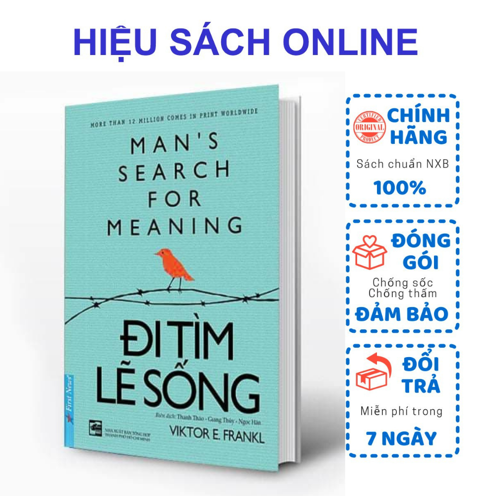Sách - Đi Tìm Lẽ Sống ( Tái Bản ) - Tặng kèm bookmark