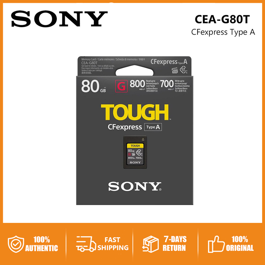 Original Sony CEA-G80T 80GB TOUGH CFexpress Type A Memory