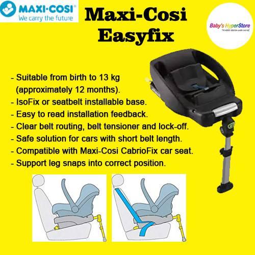 easy maxi isofix base