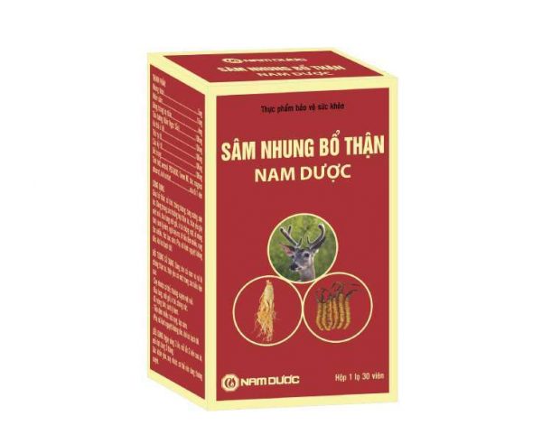 Sâm nhung bổ thận nam dược lọ 30 viên