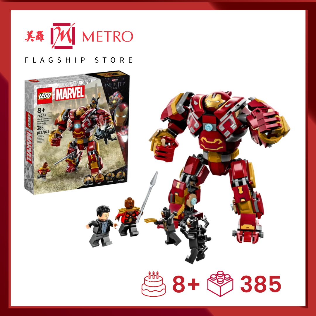 LEGO 76247 The Hulkbuster: The Battle of Wakanda review