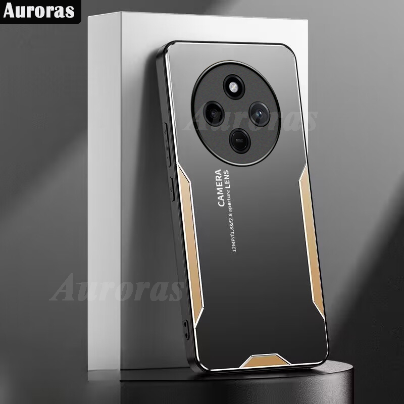 For MI Redmi 14C Phone Case Heat Dissipation Metal Frame Ultra-thin Heat Dissipation Frosting Cover for Redmi 14C Cover Casing HP.