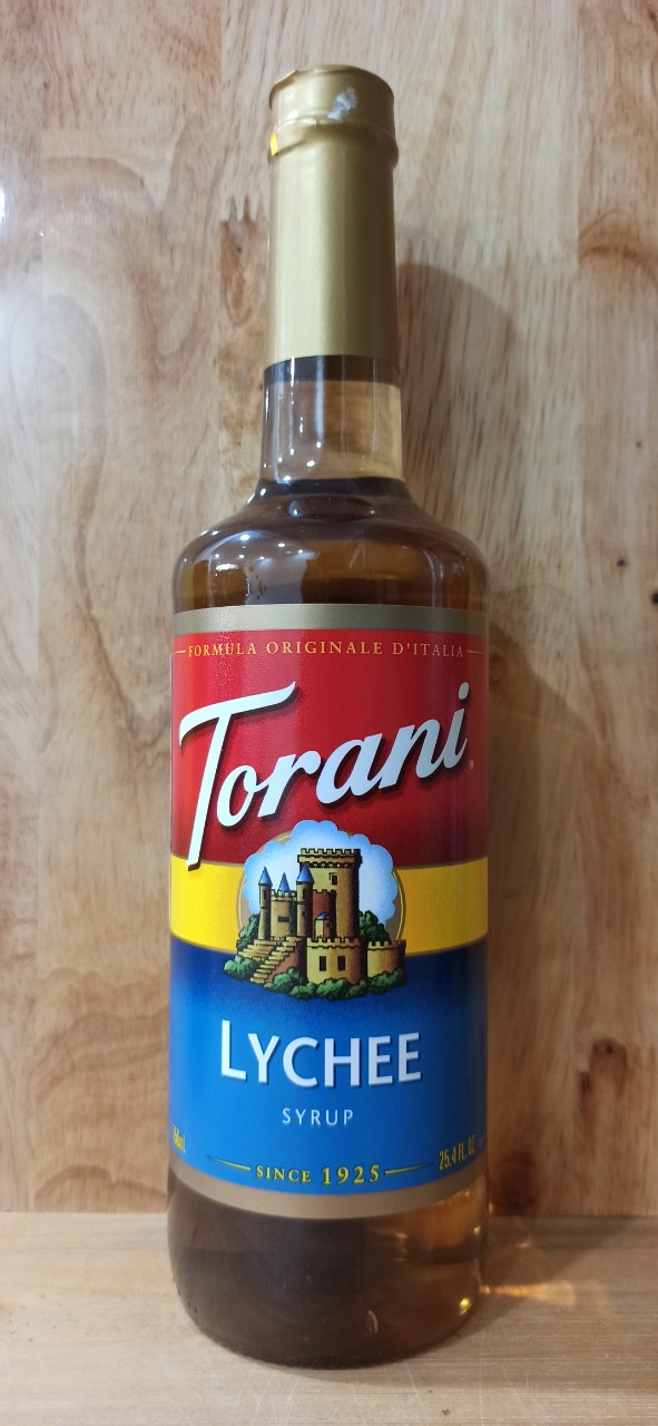 Syrup Torani Vải chai 700ml