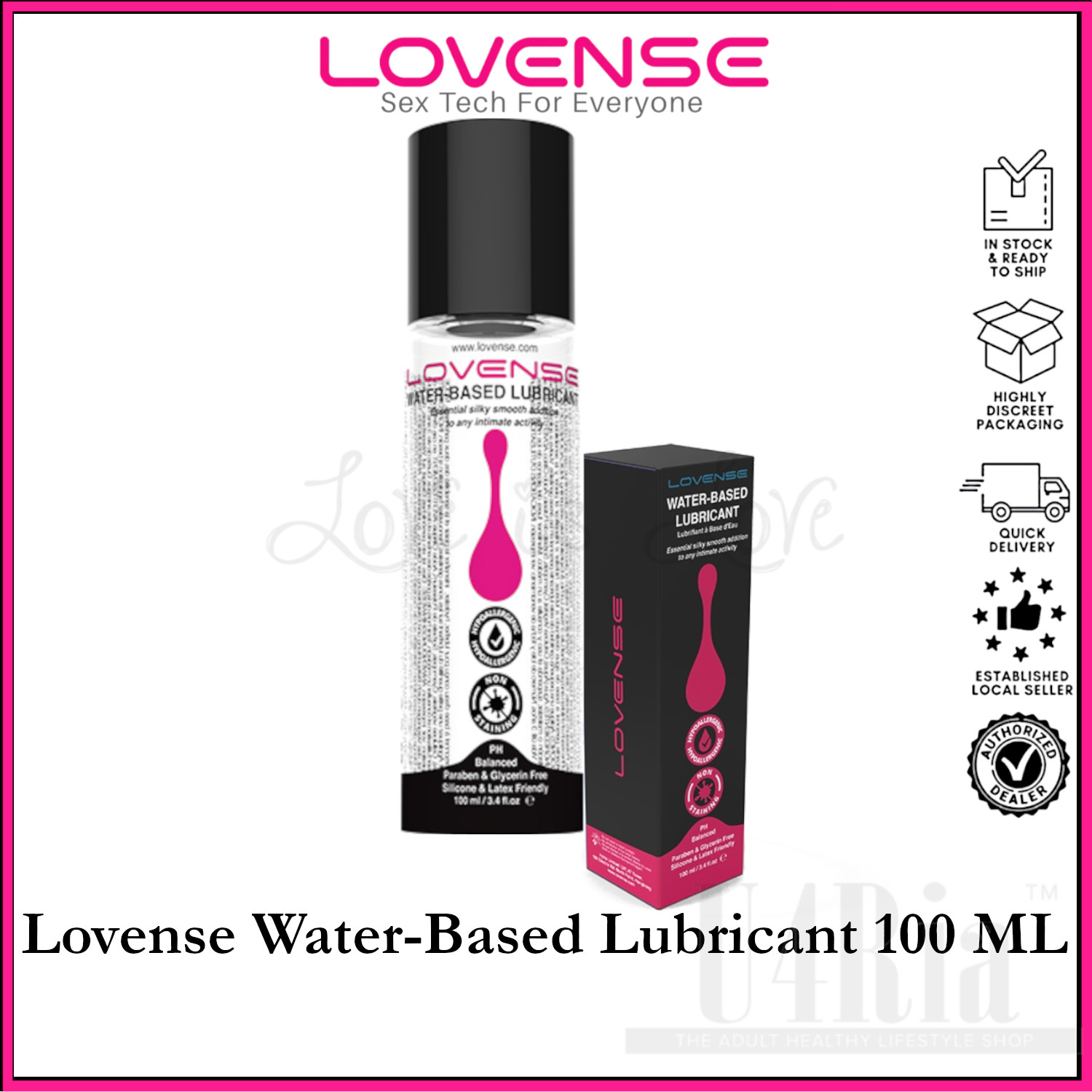 Lovense Water-Based Lubricant 100 ML | Lazada Singapore Lovense Water-Based Lubricant 100 ML | Lazada Singapore