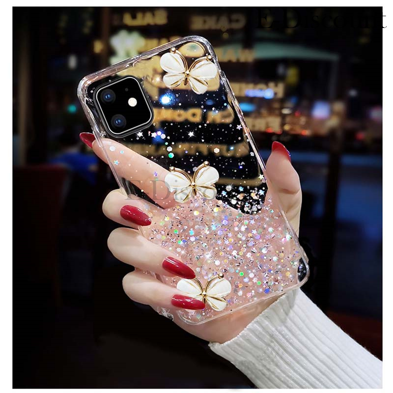 New%20Phone%20case%20Redmi%2014C%20Back%20cover%20Sparkling%20Star%20Moon%20Soft%20Silicone%20Transparent%20Butterfly%20Pattern%20Anti%20Drop%20for%20Xiaomi%20Redmi%2014C%20case%20-%20Image%205
