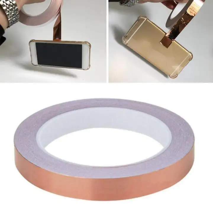 20m Pure Copper Foil Tape Eliminating EMI Isolating Harm Electromagnetic