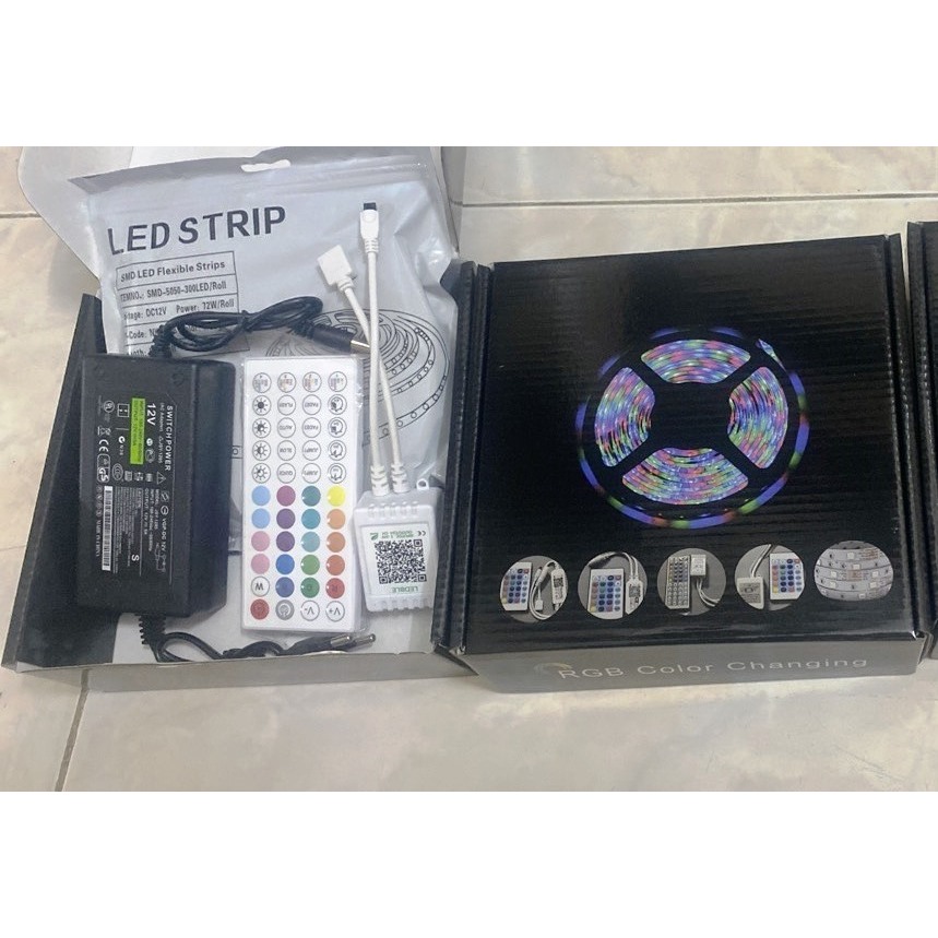 Led dây 12v cuộn 5m 5050 2835 , phủ silicon chống nước ip 20 ip65, 1 mặt dán, trắng, vàng, xanh dương, đỏ
