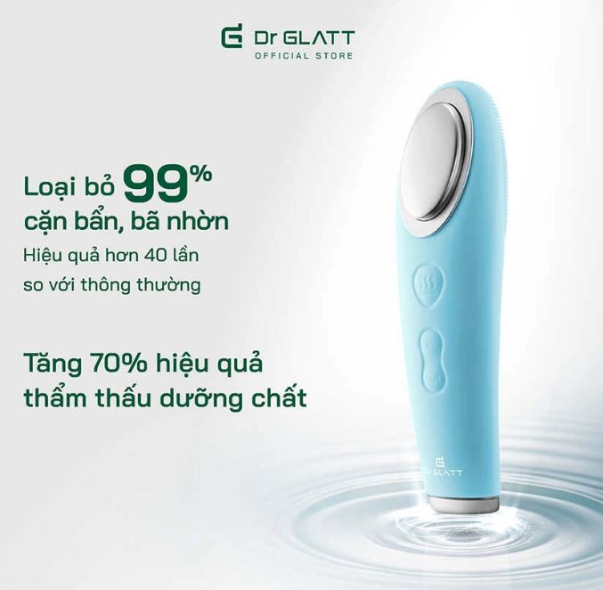 Máy rửa mặt và đẩy tinh chất DUA FIT PRO, hỗ trợ toàn diện quy trình chăm sóc da hằng ngày. - Bảo hành 12 tháng