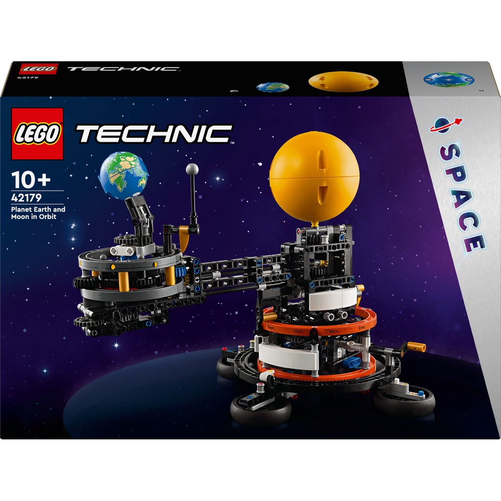 fu LEGO 42179 TECHNIC: Planet Earth and Moon in Orbit | Lazada Singapore