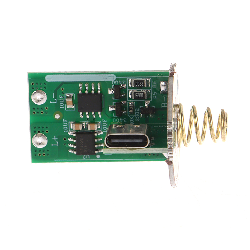 Flashlight Parts Switch Circuit Board 3.7V Type-C Micro USB Charging Port LED Driving Board With Charge Protection. 