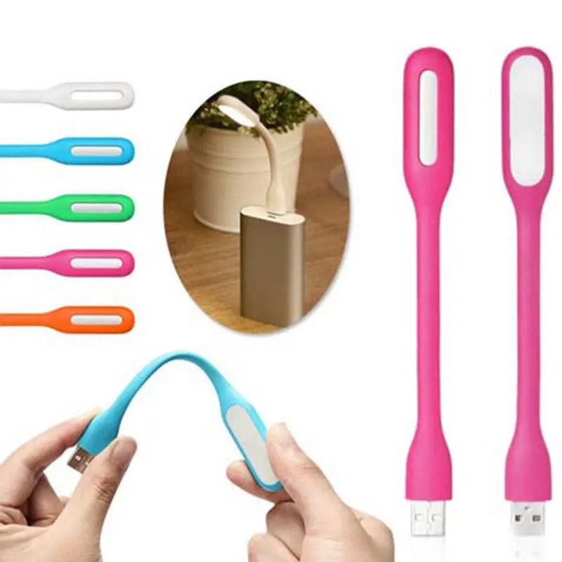 Đèn LED Mini cơ động giao diện USB trên bàn ban đêm ánh sáng nhà sạc dự phòng máy tính xách tay máy tính xách tay linh hoạt đèn bảo vệ mắt