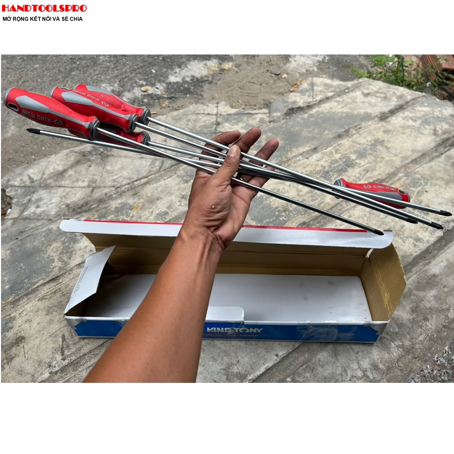 Tua vít đầu bake ph2x400mm kingtony 14210216