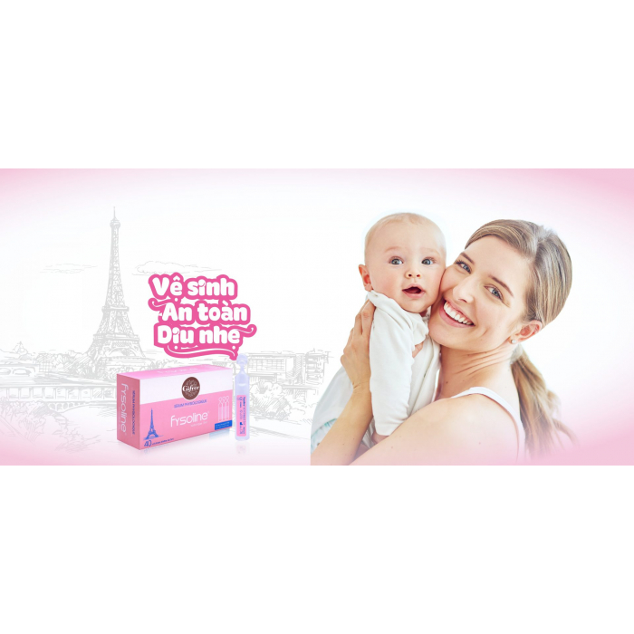 Nước muối sinh lý Fysoline hồng 5ml cho bé chính hãng KidsPlaza