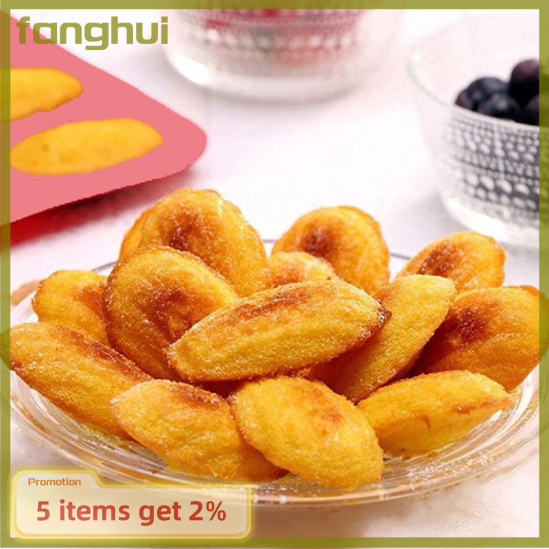 fanghui 20 Cells Madeleine Cake Mold Shell Shaped Silicone Baking Cookie Biscuit Molds