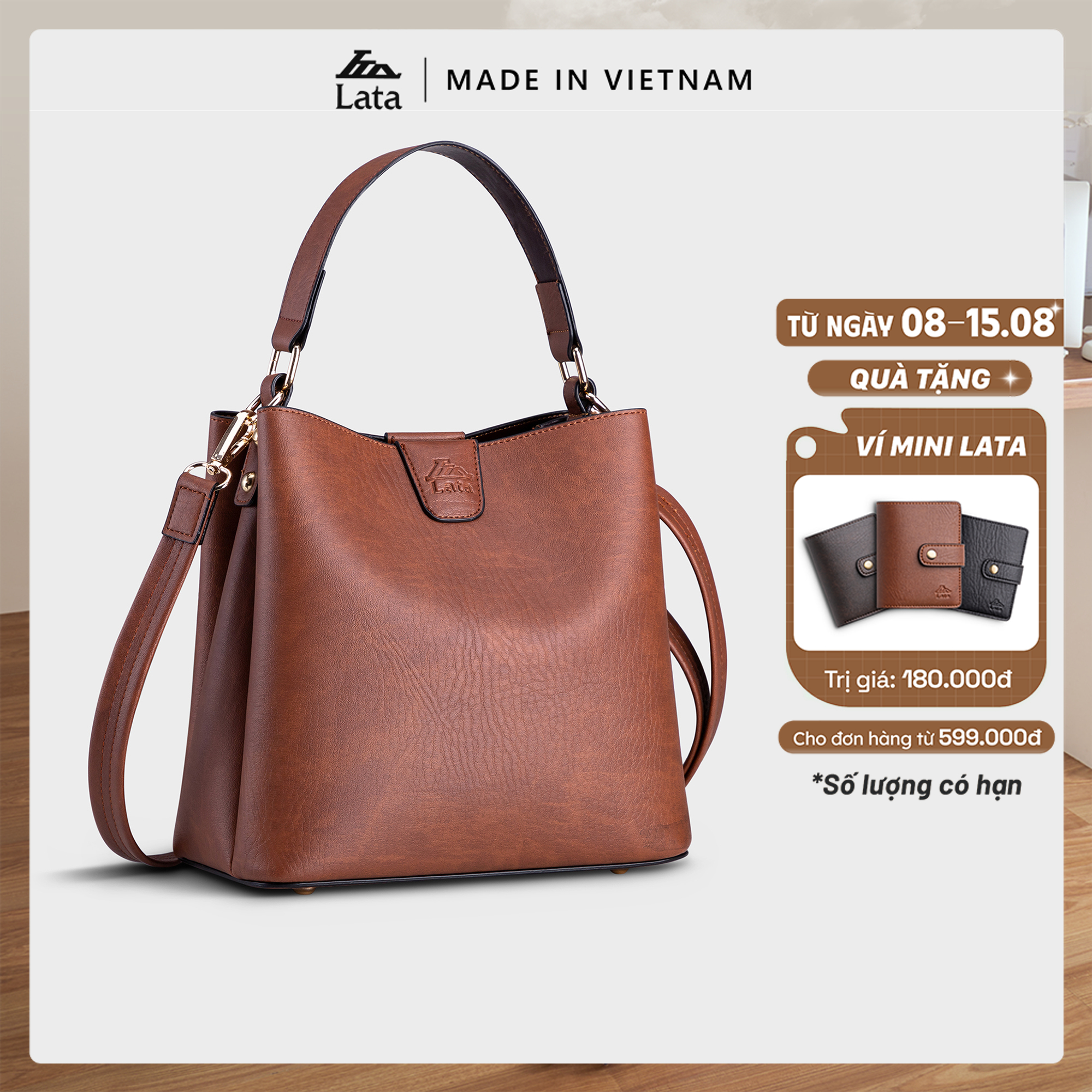 Túi Lata (Thời trang nữ đi chơi cỡ nhỏ - Túi xách da TX10)
