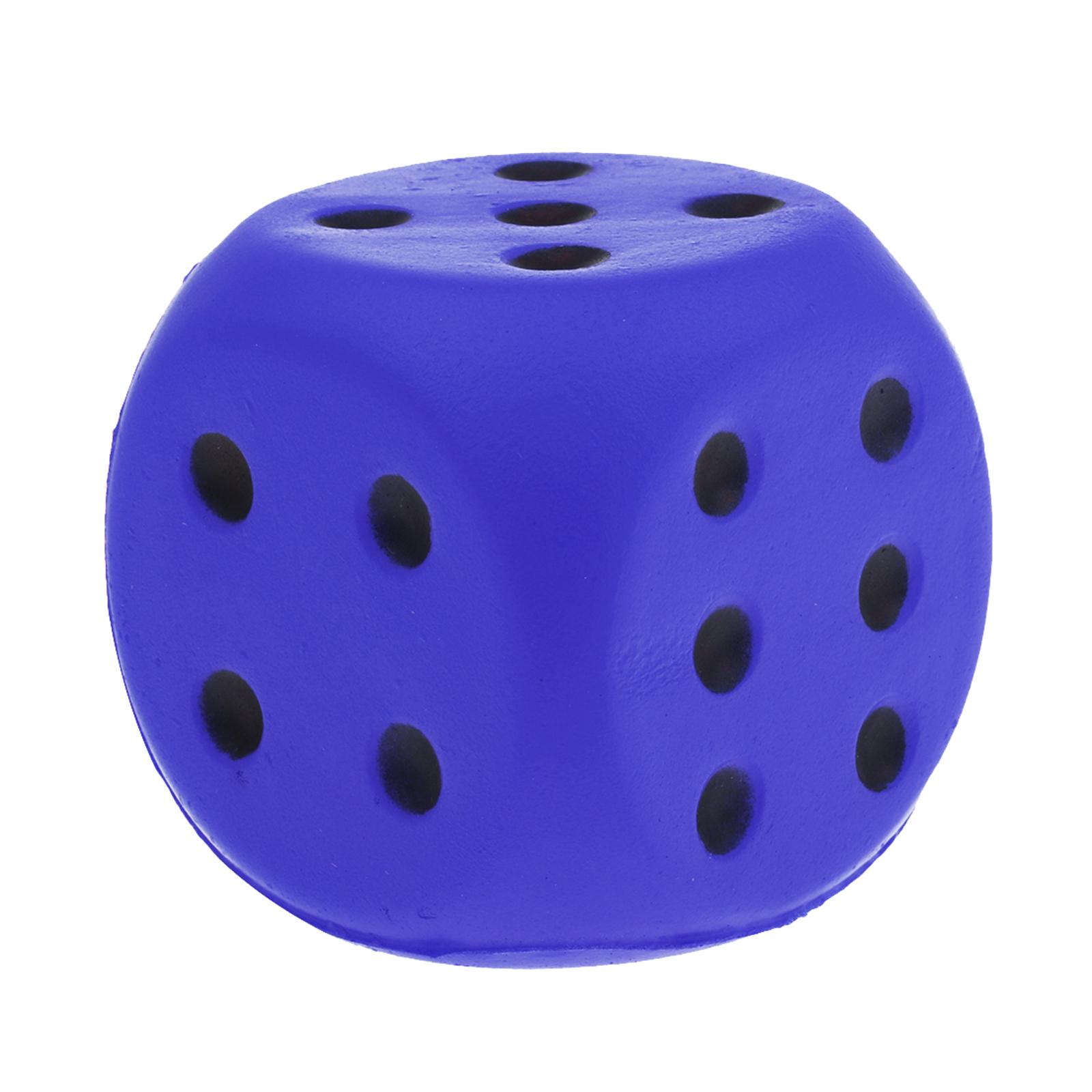 【Sell-Well】 4cm Sponge Dices Dot 6 Sided Foam Dices Early Skills Party Favors for Carnival School Supplies Party Favors. 