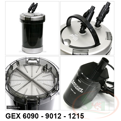 Lọc Thùng GEX Mega Power Filter Bơm Rời Cao Cấp
