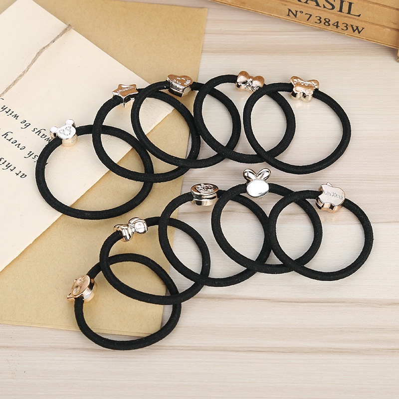 Dây buộc tóc, chun buộc tóc sợi co giãn siêu bền mã PK-020