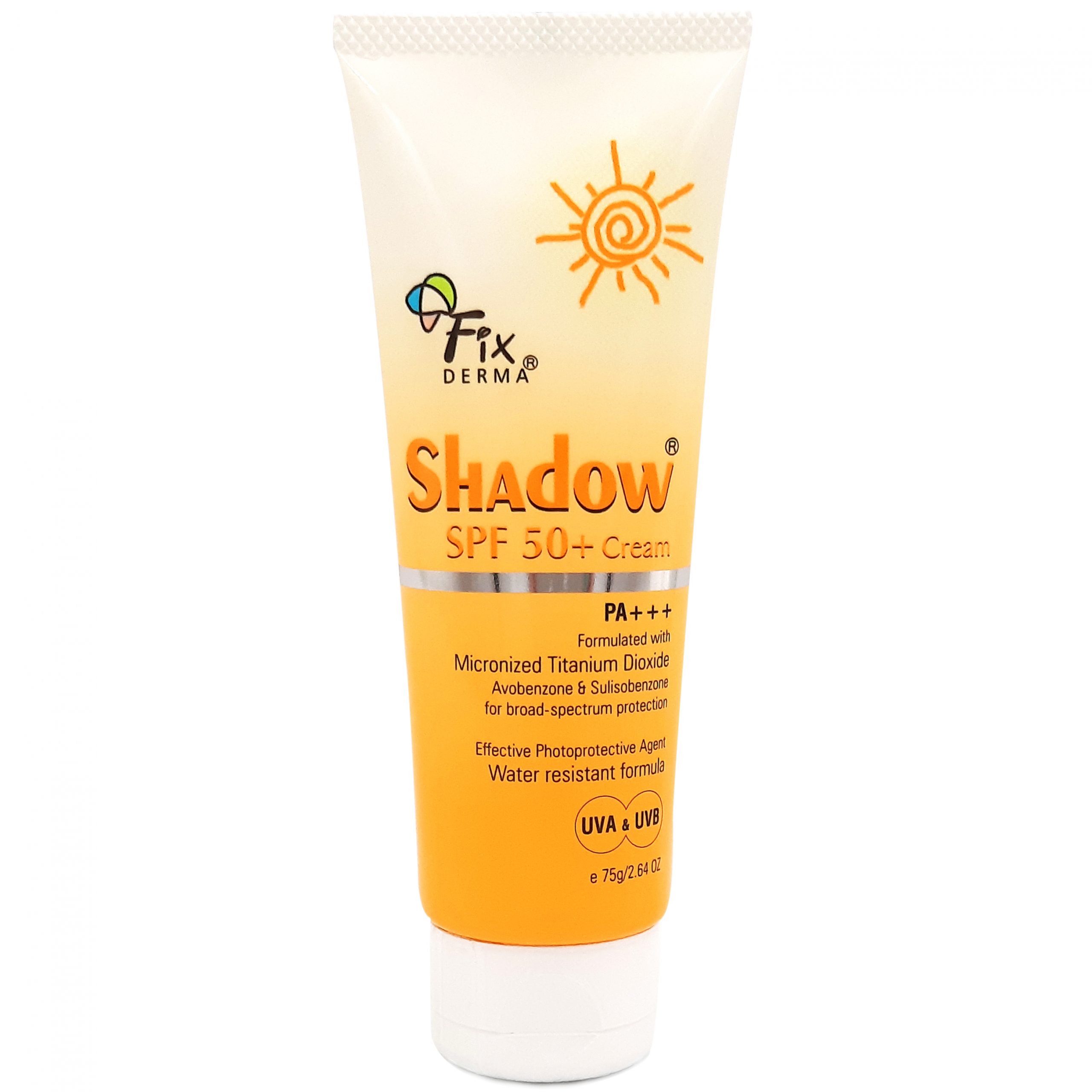Kem chống nắng fixderma shadow spf50+/spf30+ cream cho mặt và toàn thân 75g