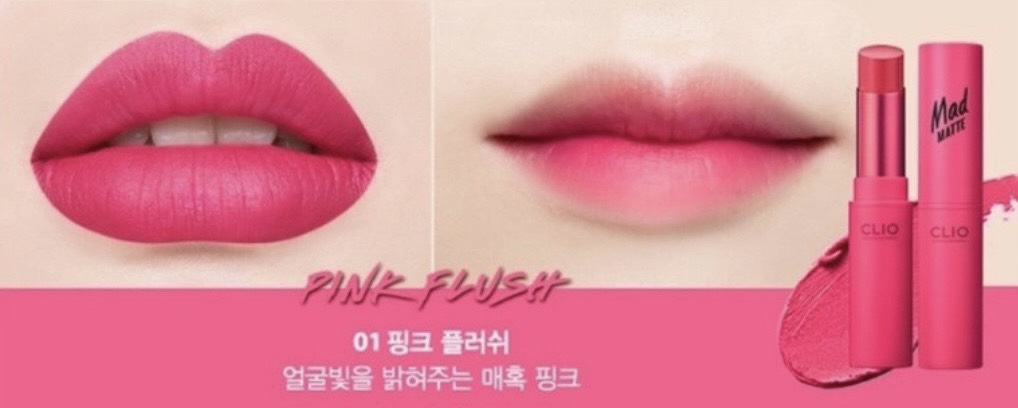 [ Hàng mới về ] Son thỏi lì Clio Mad Matte Lips chính hãng