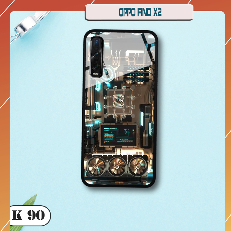 Ốp lưng Kính Oppo FIND X2 in 3D Ver 7