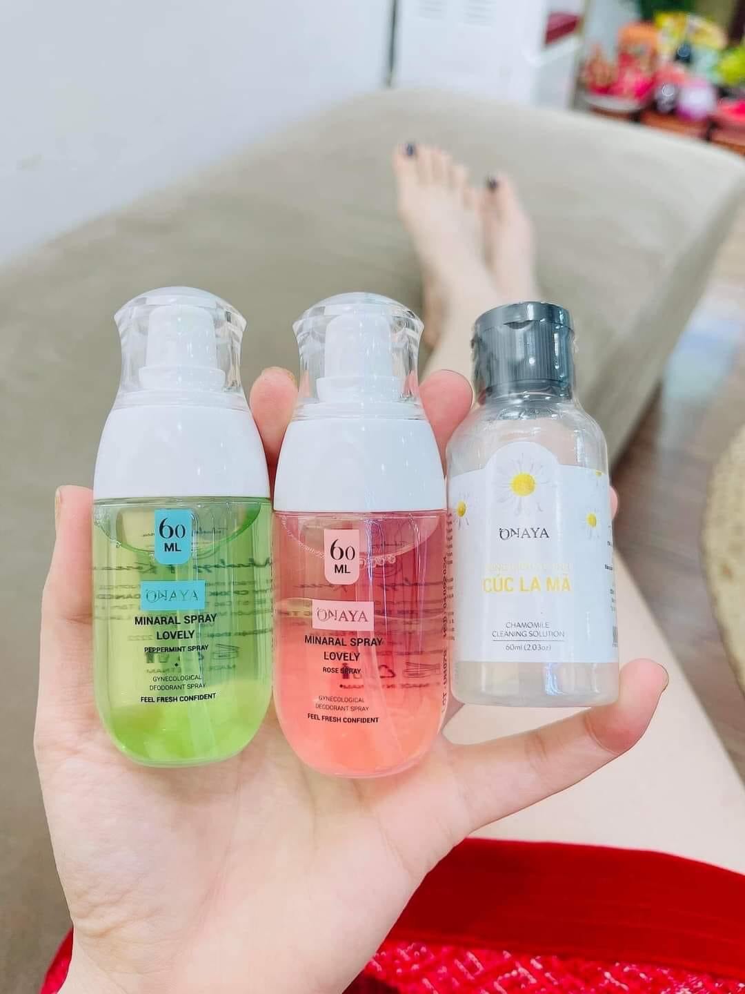XỊT KHOÁNG VÙNG KÍN ONAYA 60ML