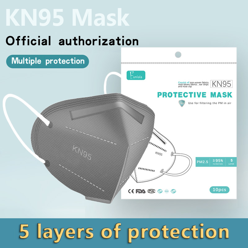 [Malaysian Stock] Kn95 Masks 50pcs/100pcs Kn95/KF94 Medical Masks Original 5layer KN95/KF94