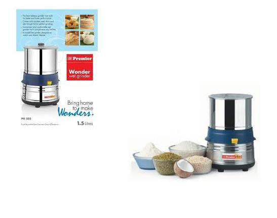 Premier Small Wonder Table Top Wet Grinder 1.5 L | Lazada Singapore