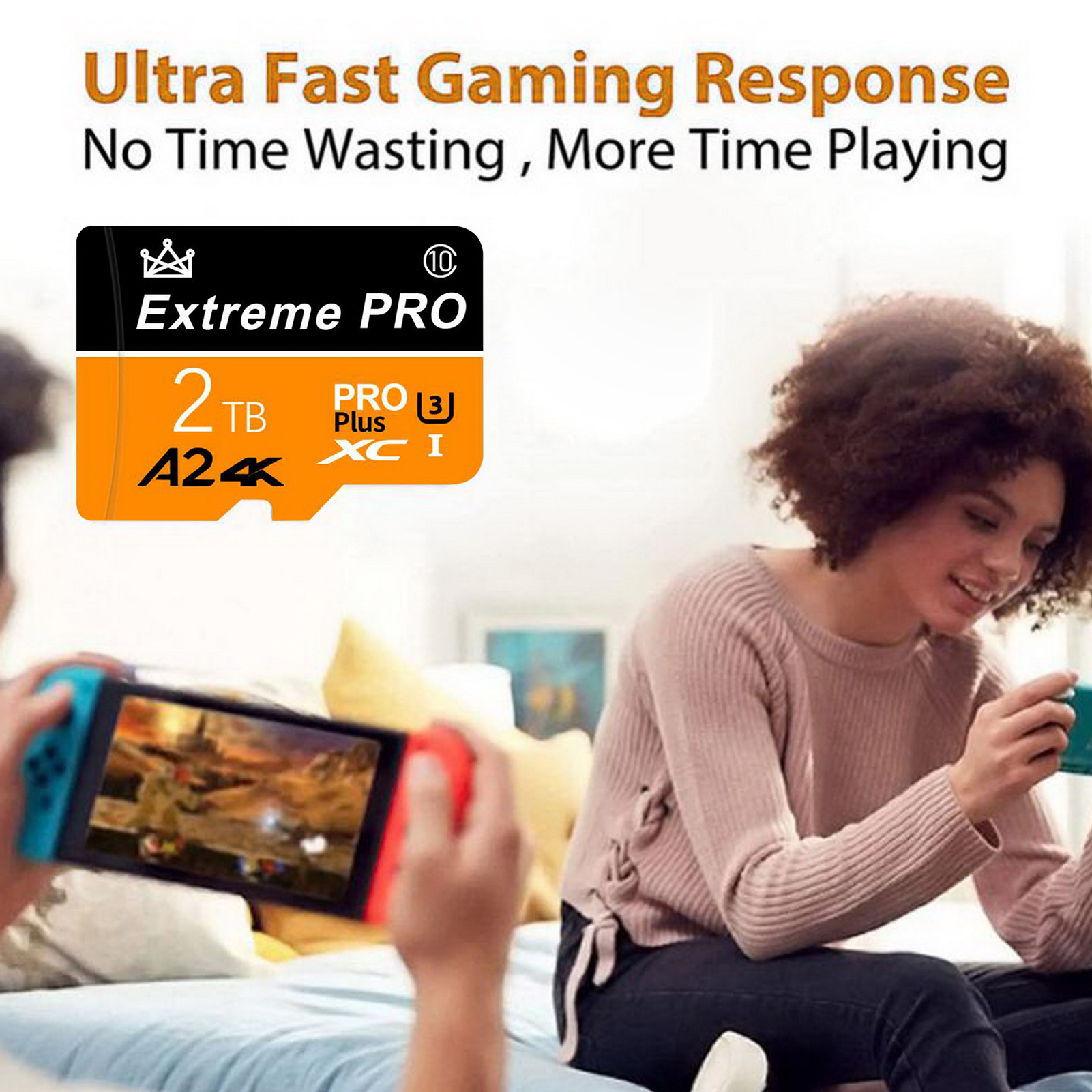 Large Storage High-speed Memory Card High-quality Storage Memory Card High-speed Ultra-thin Sd Cards Up to 2tb Storage Capacity for Camera Laptop Phone Gaming