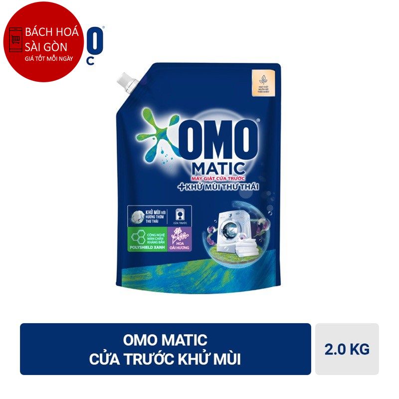 Túi nước giặt OMO Matic 2kg/2.2Kg