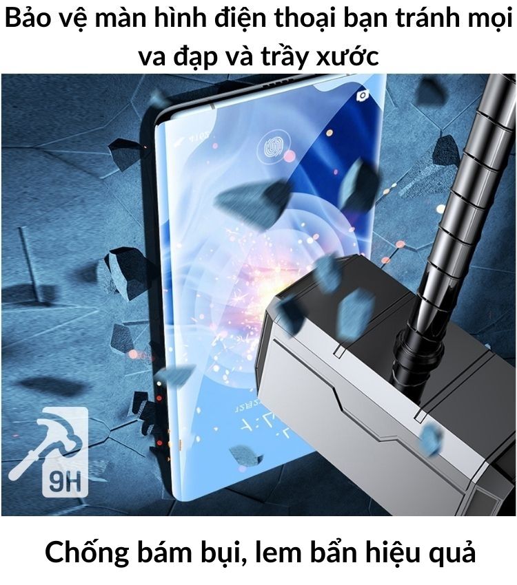 Kính cường lực Samsung Note 8 / Note 9 / Note 10 / Note 10Plus /Note 20 / Note 20 Ultra– Mỏng, độ cứng 9H, full keo UV