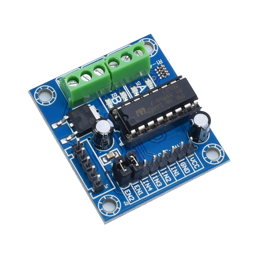 Bảng Mạch Mở Rộng L293 L293D Tấm Chắn Điều Khiển Động Cơ 4 Kênh Mini 4CH