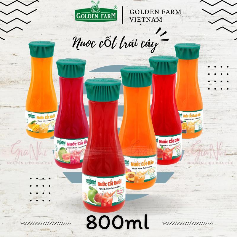 Nước cốt Golden farm chai 800ml