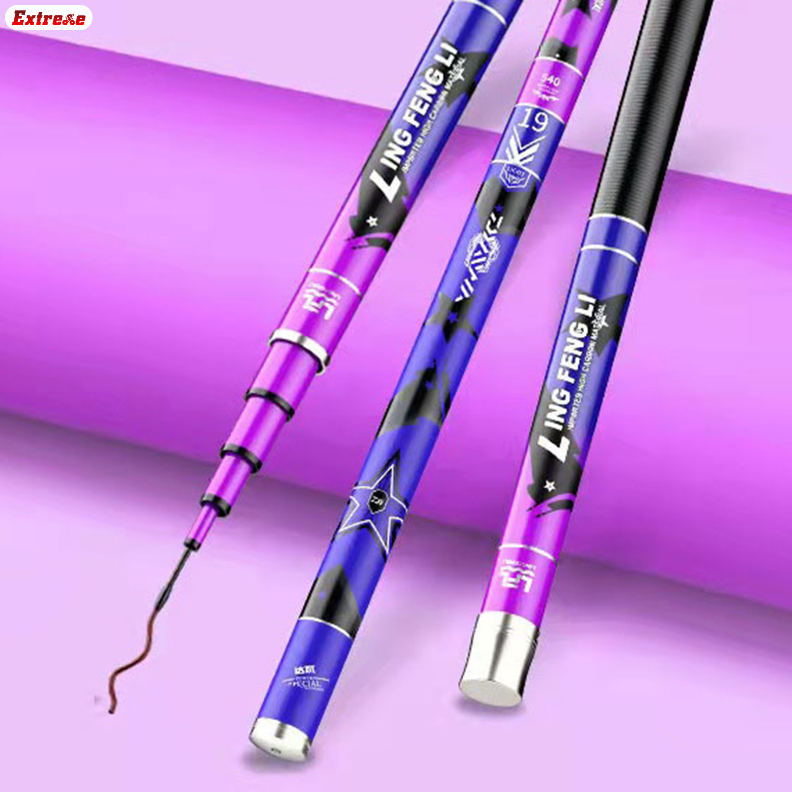 Extreme 28 Tone Fishing Table Rod Comfortable Hand Feeling for Freshwater Fishing Using