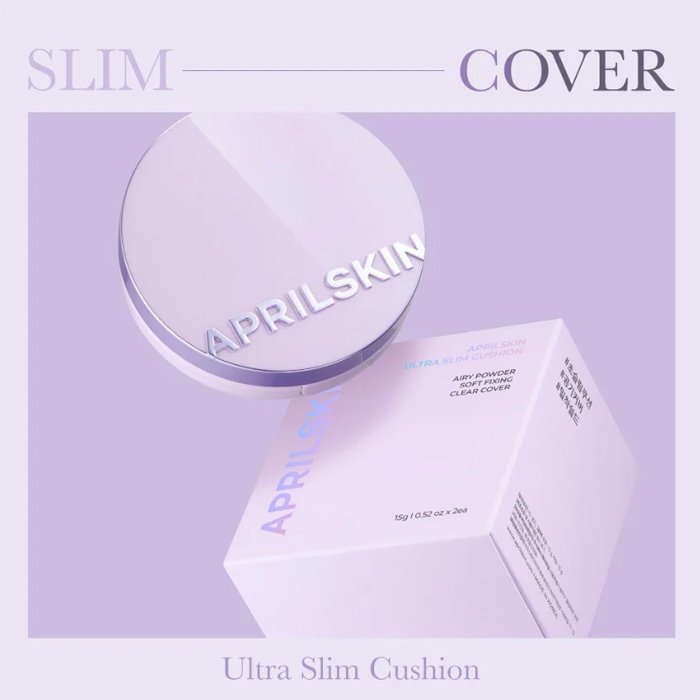 Phấn nước Aprilskin Ultra Slim Cushion HSD 4/2025