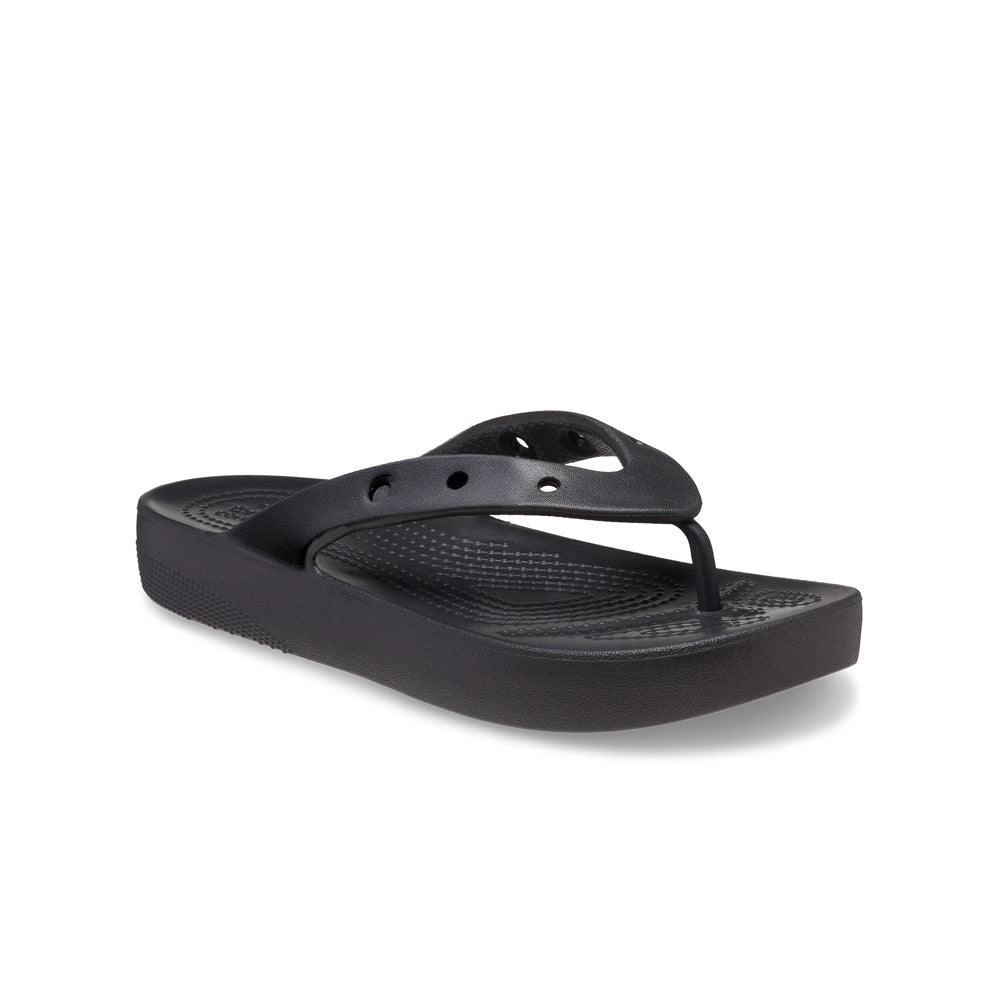 Dép xỏ ngón Nữ Crocs Platform Classic - 207714-001