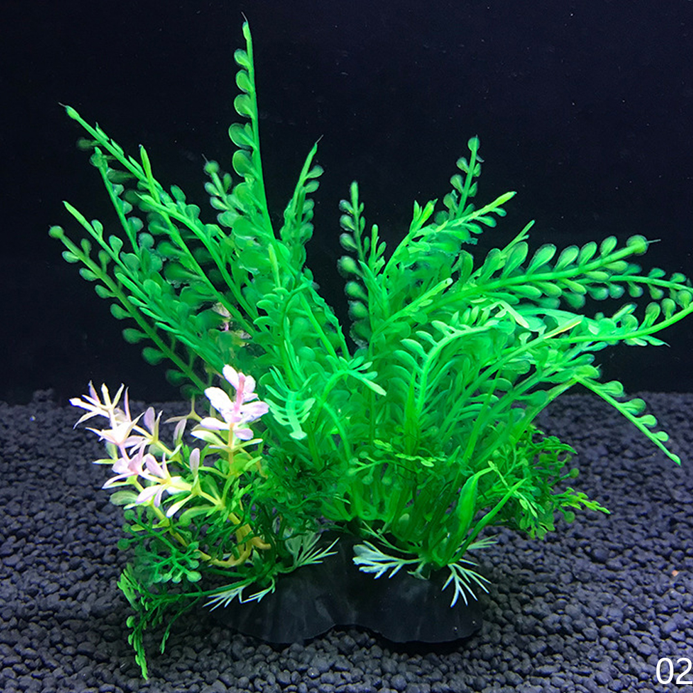 Simulation Artificial Plants Aquarium Decor Grass Water Ornament Plant Fish Tank Aquarium Grass Decoration Accessories