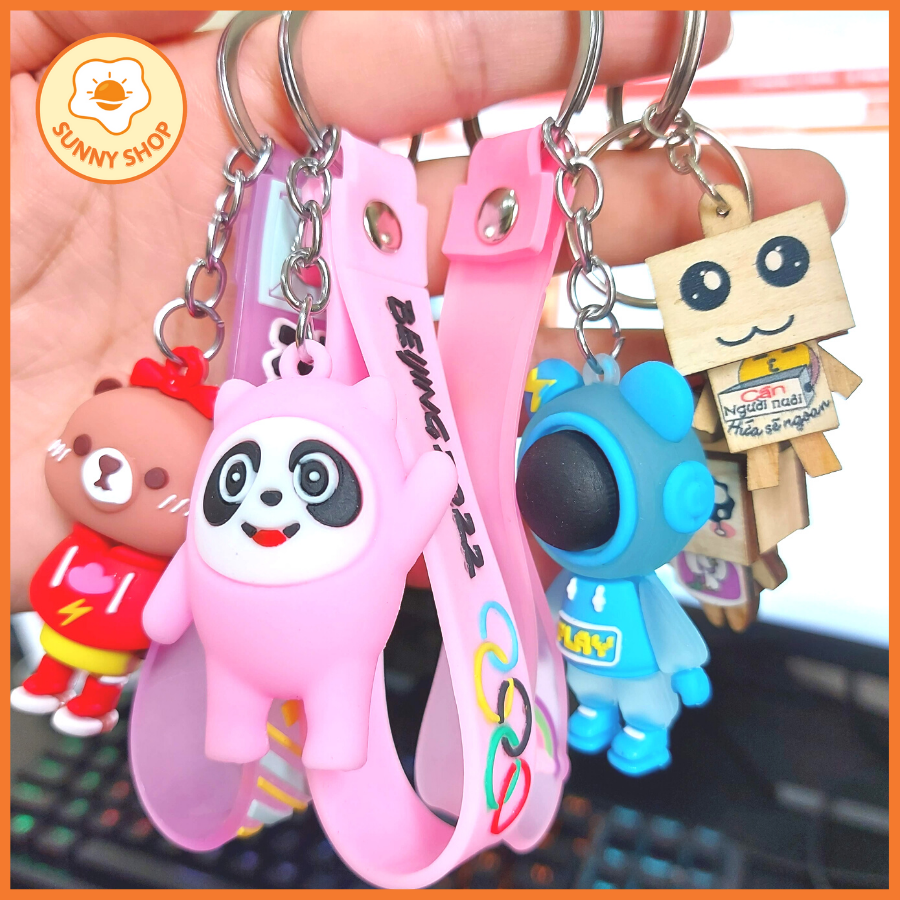 Móc khóa phi hành gia hot trend, móc khóa hình thú cute