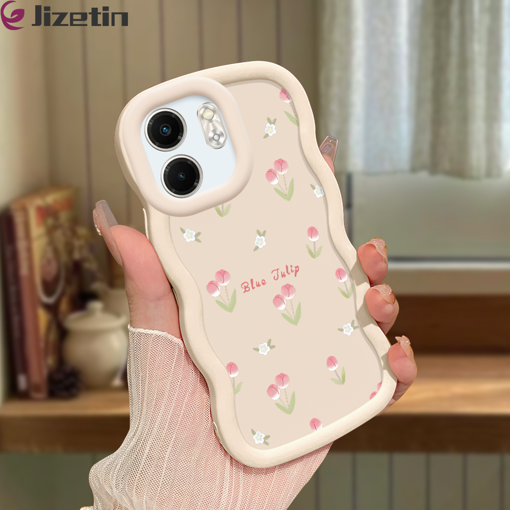 Jizetin%20for%20Infinix%20Smart%209%20Hot%2050i%20Back%20Cover%20Small%20Pink%20Flower%20Macaron%20Bright%20Color%20Wavy%20Shape%20Soft%20Mobile%20Phone%20Cases%20-%20Image%202