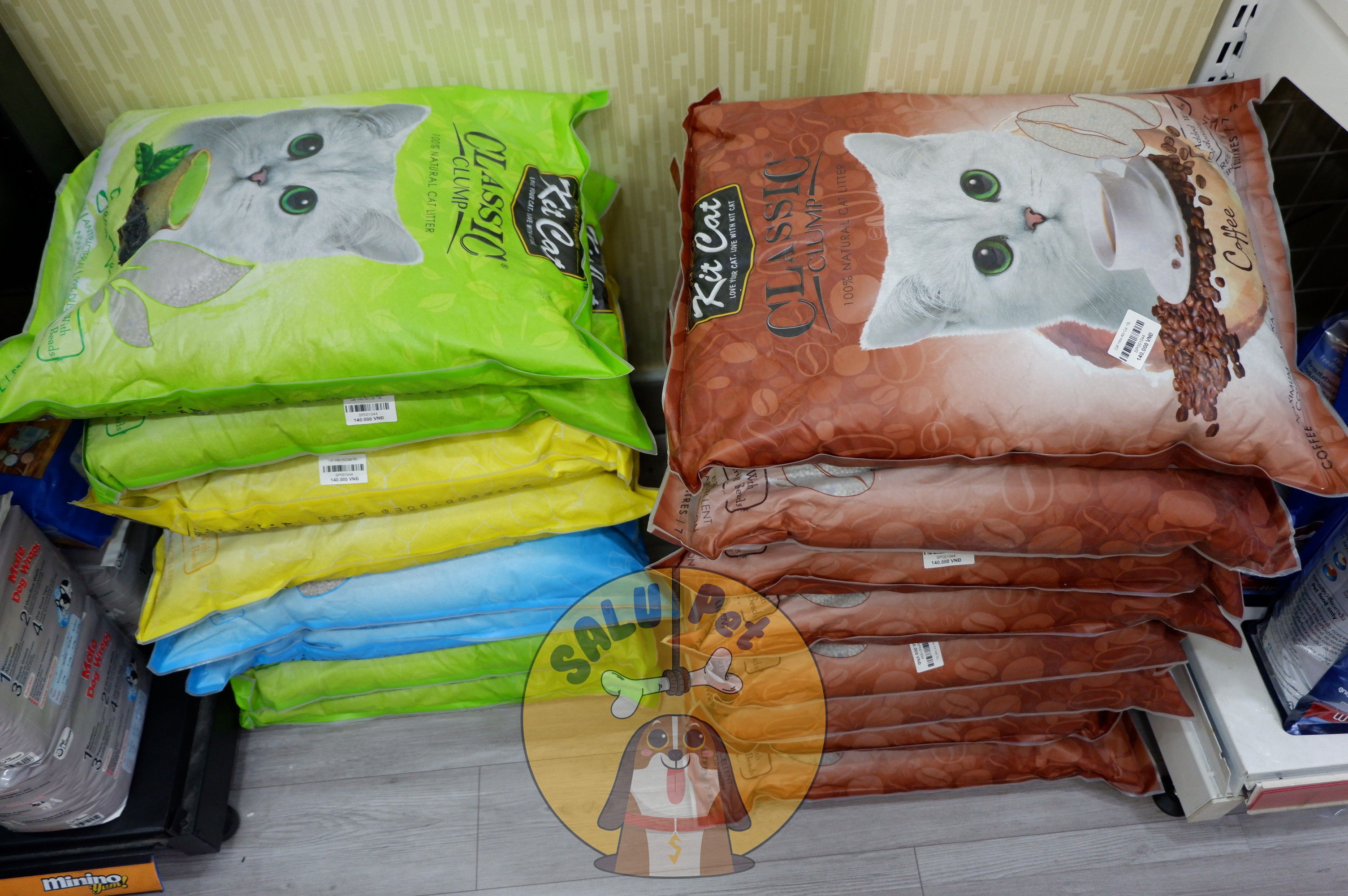 Cát Đất Sét KitCat Classic Túi 10L